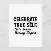 Celebrate True Self Sticker
