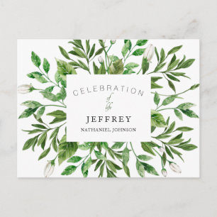 Carte Postale Célébration de la vie et de la perte Collecte du f