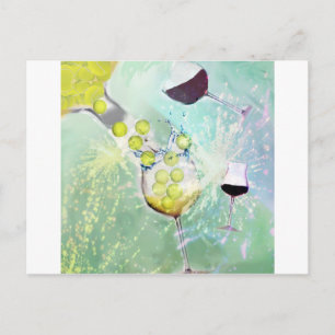 Carte Postale Célébration de tennis