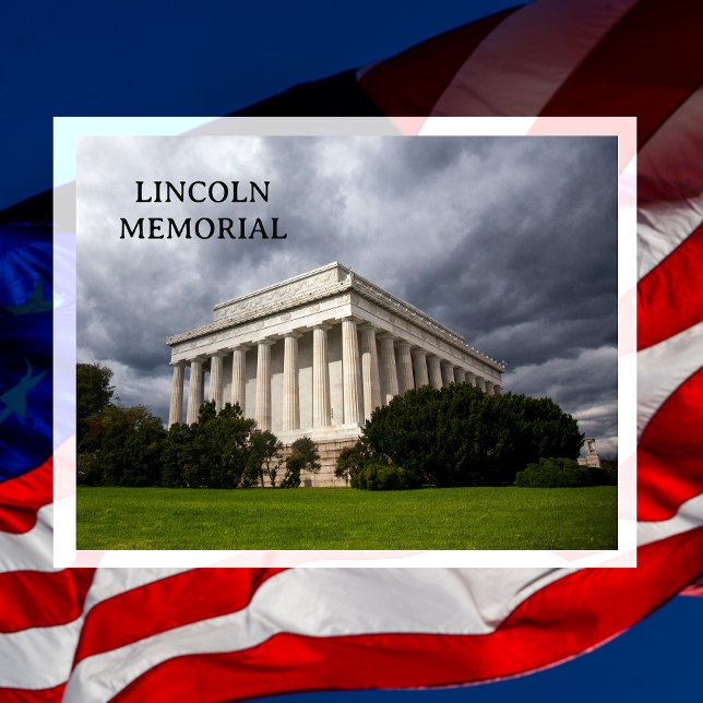 Carte Postale Célébration des 250 ans du Lincoln Memorial (Créateur téléchargé)