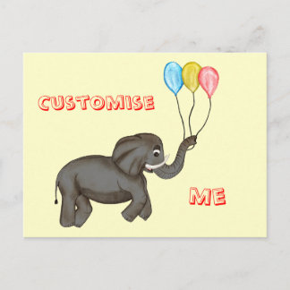 Carte Postale Celebration Elephant.