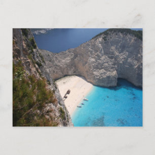 Carte Postale Célèbre Cove de Contrebandiers, Zante
