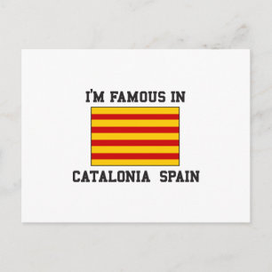Carte Postale Célèbre En Catalogne Espagne