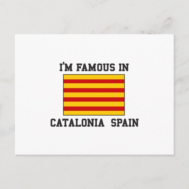 Carte Postale Célèbre En Catalogne Espagne (Devant)