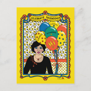 Carte postale Celebrer l'Amitié_B_