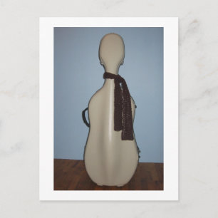 Carte postale Cello d'hiver