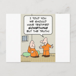 Carte Postale cellule de prisonniers attestent mais la vérité