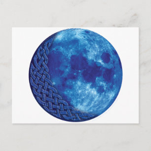 Carte Postale Celtic Blue Moon