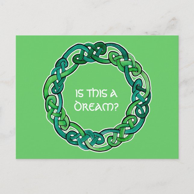 Carte Postale Celtic Lucid Dream Reality Check (Devant)