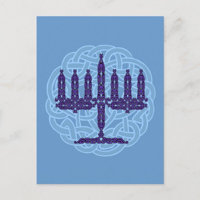 Carte postale Celtic Menorah (Devant)