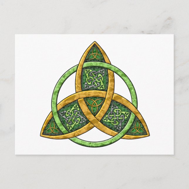 Carte Postale Celtic Trinity (Devant)