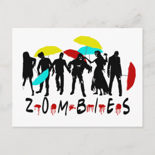 Carte Postale Celui Avec Les Zombies Parodique Drôle Halloween