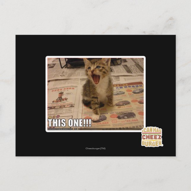 Carte Postale Celui-là ! (Devant)