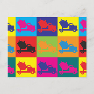 Carte Postale Cement Pop Art