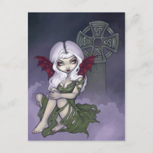 Carte postale "Cemetery Mist"