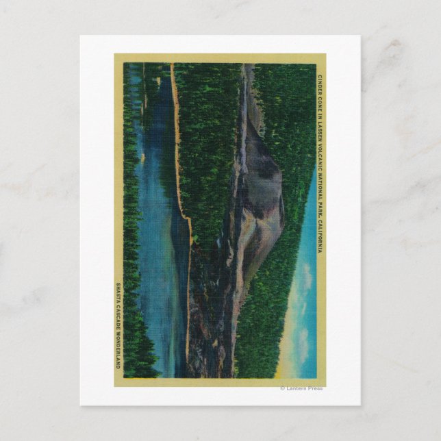 Carte Postale Cendres du cône dans le Parc national volcanique d (Devant)