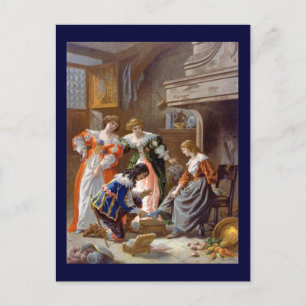 Carte Postale Cendrillon à essayer sur le Slipper