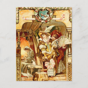 Carte Postale Cendrillon et les mauvais Stepsisters