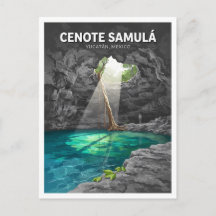 Cenote Samulá Dzitnup Mexique Cadeau