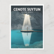 Cenote Suytun Valladolid Mexique Cadeau de Voyage