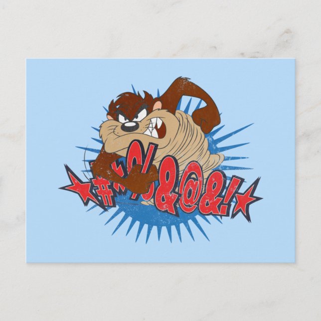 Carte Postale Censé TAZ™ (Devant)