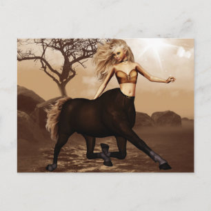 Carte postale Centaur Femme