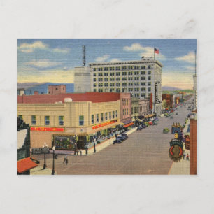 Carte Postale Central Ave, Albuquerque Vintage