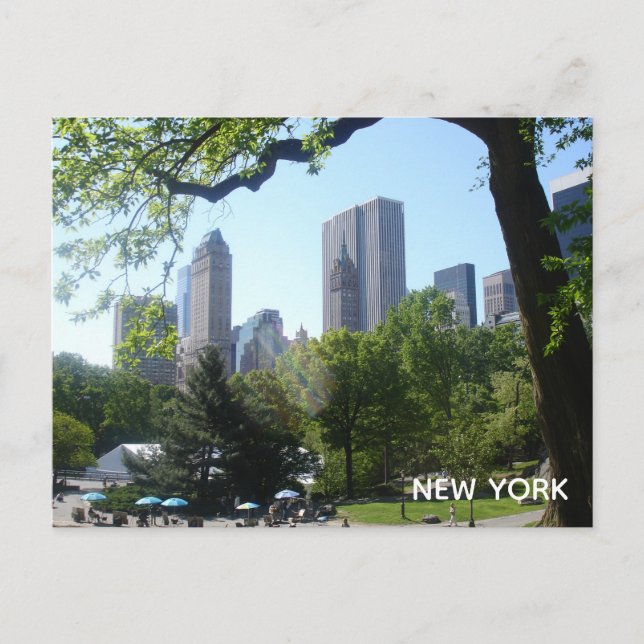 Carte postale Central Park (Devant)
