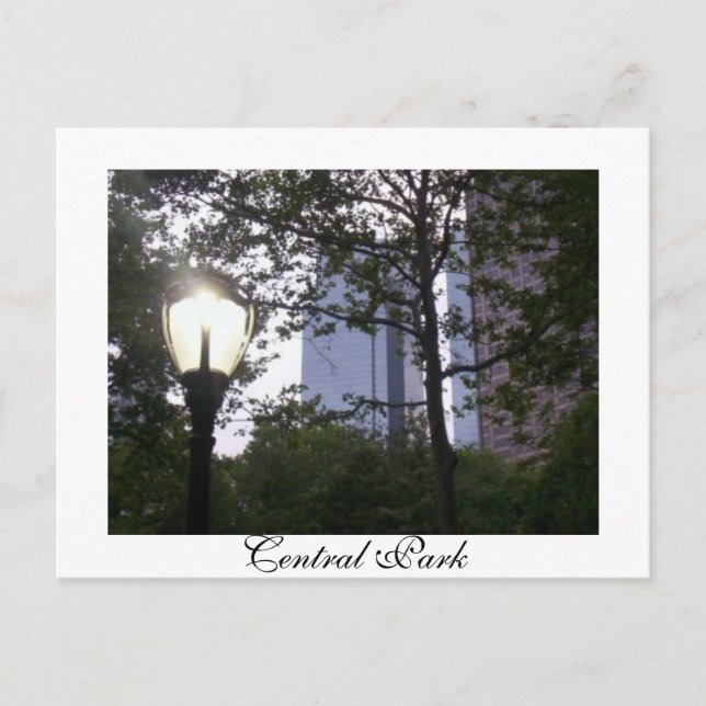 Carte Postale Central Park (Devant)