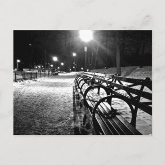Carte Postale Central Park en hiver