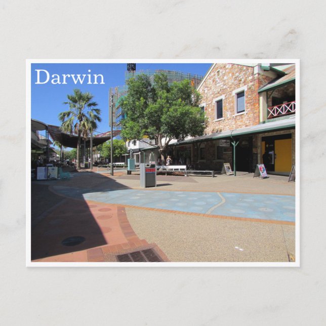 Carte Postale centre commercial darwin (Devant)