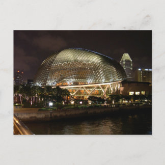 Carte Postale Centre Culturel De Singapour La Nuit À Durian