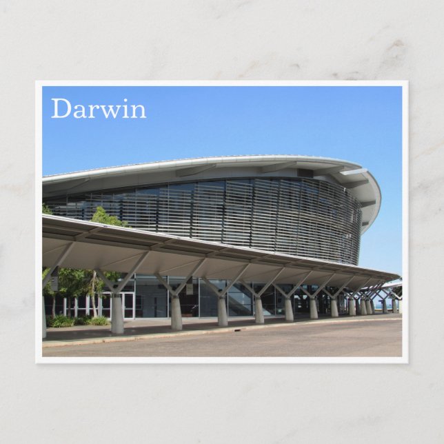 Carte Postale centre de conventions de darwin (Devant)