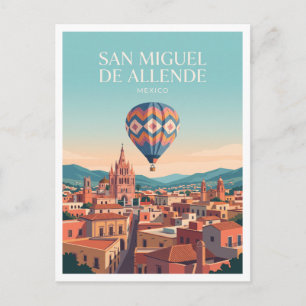Carte Postale Centre historique de San Miguel de Allende Mexique