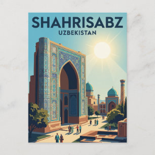 Carte Postale Centre historique de Shahrisabz Ouzbékistan