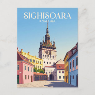 Carte Postale Centre historique de Sighisoara Roumanie