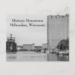 Carte Postale Centre historique Milwaukee Wisconsin