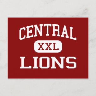 Carte Postale Centre - Lions - Lycée - Carrollton Géorgie