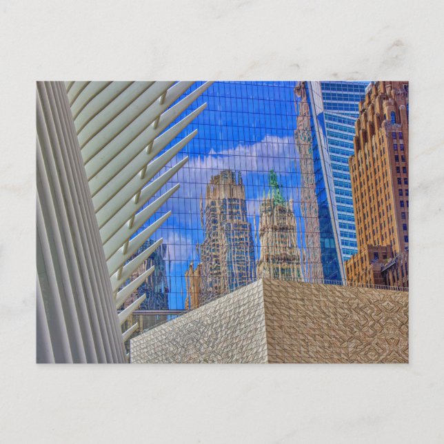 Carte Postale Centre mondial du commerce - NYC (Devant)