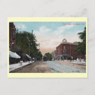 Carte Postale Centre, Montclair, New Jersey Vintage