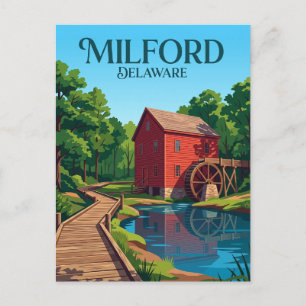 Carte Postale Centre naturel du moulin Abbott États-Unis