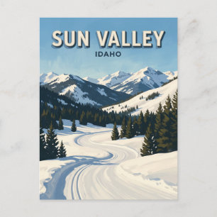 Carte Postale Centre nordique de Sun Valley Idaho