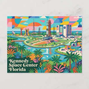 Carte Postale Centre spatial Kennedy Floride