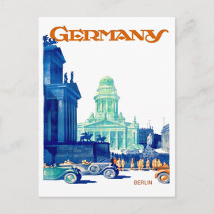 Carte Postale centre-ville de Berlin, Allemagne