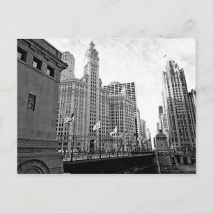 Carte Postale Centre-ville de Chicago