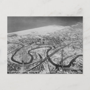 Carte Postale Centre-ville de Cleveland en 1937