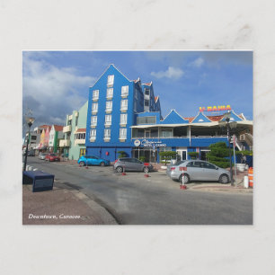 Carte Postale Centre-ville de Curacao
