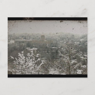 Carte Postale Centre-ville de Frankfort, Kentucky en hiver
