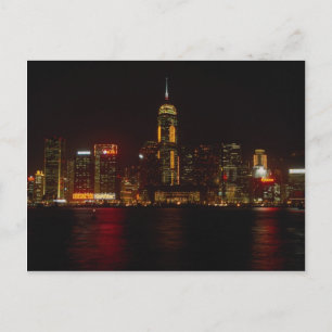 Carte Postale Centre-ville de Hong Kong de Kowloon