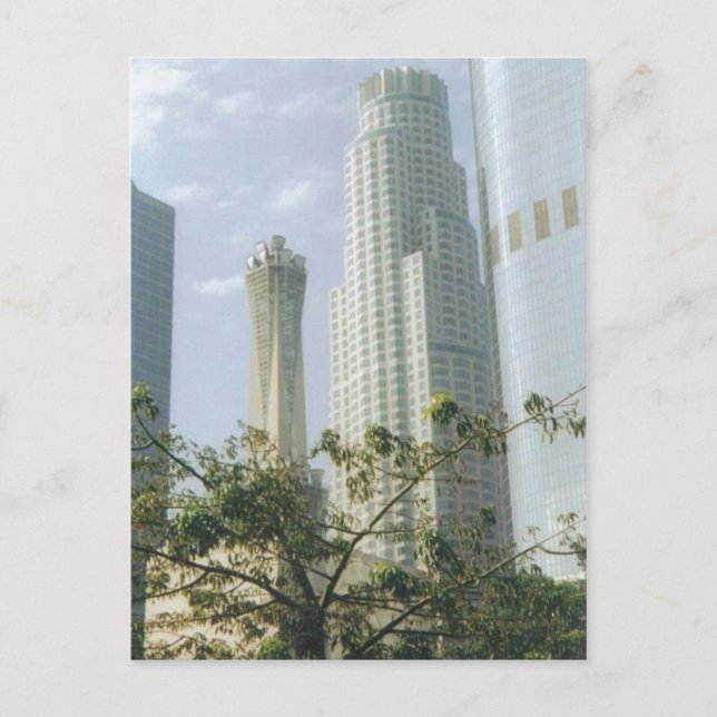 Carte Postale Centre-ville de Los Angeles (Devant)